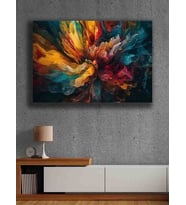 Koç stüdyo Modern tasarım kanvas tablo 50x70 (Çok Renkli)