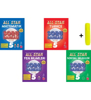 Newton Yayınları Yeni 5.Sınıf All Star Soru Bankası Matematik Fen Türkçe Sosyal