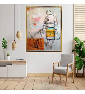 Altın  Çerçeveli tablo ss1680