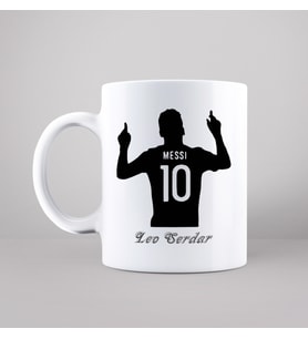 Futbol Tasarımlı Kupa Kişiye Özel