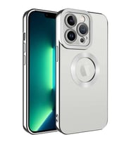 Coverzone Apple iPhone 11 Pro ile uyumlu K?l?f Kamera Korumal? Logo G�steren Parlak renk kenar �izgileri ile ??k bir tasar?m Colored Z-Omega Kapak G�m�?