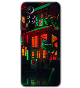 Redmi Note 12 Pro 4G Kılıf HD Desen Baskılı Kılıf - China Street