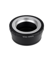 PANASONİC MİCRO 4/3 (M4/3) İÇİN M42 LENS ADAPTÖRÜ (Siyah)