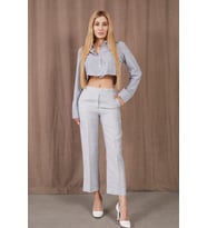 Kadın Beli Lastikli Pantolon