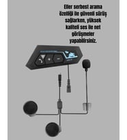 Su Geçirmez Bt22 Bluetooth Kask Kulaklığı Gps Ve Müzik Uyumlu
