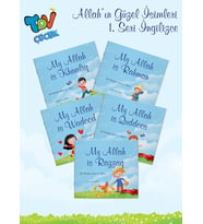 The Beautiful Names Of Allah Allahın Güzel İsimleri 1.Seri 5 Kitap İngilizce