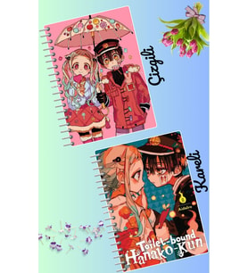 Spy x family defter seti 2 adet A4 boyutu 21*30 çizgili + kareli 60 syf