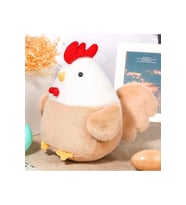 Tavuk 35 Cm Sevimli Peluş Oyuncak, Hediyelik Oyuncak, Bebek Yastığı