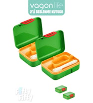 Vagonlife 2’li Beslenme Kutusu ( Seçtiğiniz Renkte 2 Adet Gönderilir )