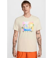 Nike Sportswear Cosmic Mens Tee Grafik Baskılı Erkek Tişört Bej