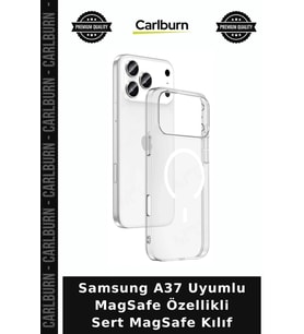 Samsung A37 Uyumlu MagSafe Özellikli Sert MagSafe Kılıf Mobil Koruma Cep Telefonu Telefon Zırhı