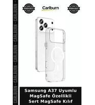 Samsung A37 Uyumlu MagSafe Özellikli Sert MagSafe Kılıf Mobil Koruma Cep Telefonu Telefon Zırhı