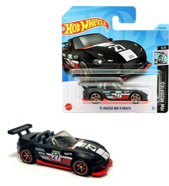 ミニカー '15 MAZDA MX-5 MIATA Hot Wheels Hot Wheels '15 Mazda Mx-5 Miata (1/64)