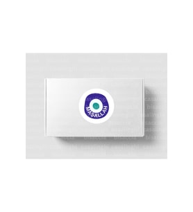 MAŞALLAH Yazılı Etiket Nazar Boncuk Yuvarlak Mat Sticker Kutlama Dua Sünnet 4 Cm (90 Adet)