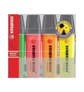 STABILO BOSS FOSFORLU KALEM 4'LÜ PAKET 70/4