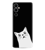 Pova Neo 2 Plus Kılıf Resimli Desenli Silikon Platinium Series Şaşkın Kedi 1900