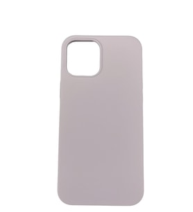iPhone 12 Pro Max ile Uyumlu Cappy Silikon Kılıf Lila