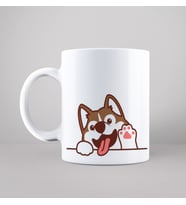 Sevimli Köpek Baskılı Kupa