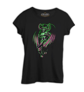 World of Warcraft Legion - Illidan Siyah Kadın Tshirt