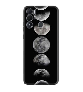 Tecno Pova Neo Kılıf Resimli Desenli Baskılı Silikon Great Moons 1354