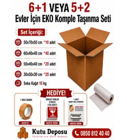 6+1 ve 5+2 Evler için EKO Komple Taşınma Seti