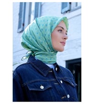 Belli % 100 Twill İpek Eşarp 4048DM 53
