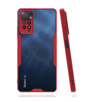 Xiaomi Redmi Note 11 Pro Kılıf Platin Silikon - Kırmızı