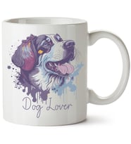Köpek Baskılı Porselen Kupa Bardak