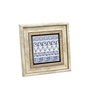 Yunan Deseni Baskılı Taş Tablo 20x20
