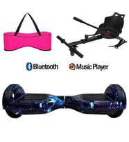 Citymate Elektrikli Kaykay Hoverboard Akıllı Denge 6.5 Inch + HoverKart + Çanta EXTREM PAKET D12