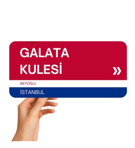 Kişiselleştirilebilir Sokak Tabelası – İsimli ve Yönlendirmeli Dekoratif Plaka Tasarımı