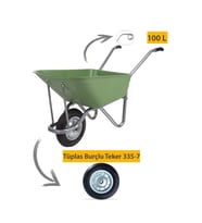 Kanat Ecoplast El Arabası -100 Litre