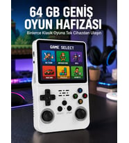 Klasik Oyun Konsolu 64 Bit İşlemci Ve Çift Kart Girişi Özellikli Yeni Nesil