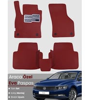 Volkswagen Passat B8 (2015-2019) Uyumlu EVA Paspas Tam Set–Araca Özel,Su Geçirmez,Hızlı Montaj