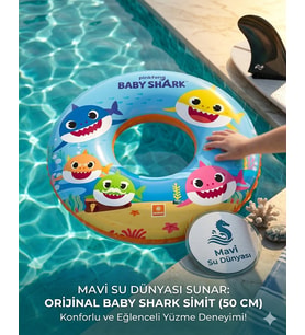 Baby Shark Simit 50 Cm