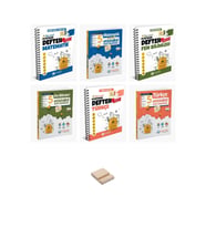 5. Sınıf Matematik Fen Türkçe Alıştıran Defter ve Etkinlikli Soru Bankası 6lı Set