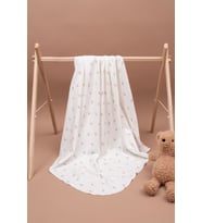 Bebek Çocuk Battaniyesi 85x95 cm %100 Pamuk Baskılı