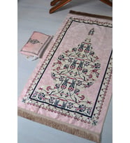 Çantalı Fermuarlı Desenli Seccade KP001