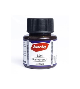 Hat Mürekkebi-kaligrafi Mürekkebi-akrilik Mürekkep Kahverengi 601-45ml