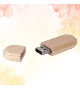 AHŞAP KUTULU AHŞAP USB BELLEK 2.0 32 GB