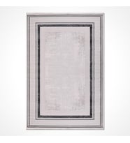 Makine Kaymaz Yıkanabilir Krem Eskitme Triko Salon Halısı Mutfak Halısı Koridor Halısı Yolluk BM05