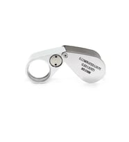 - Kontrol, Için Özel Kutulu Metal Işıklı Lup 30X21