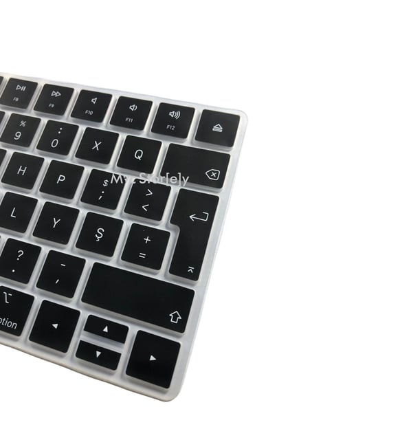 Apple Magic Keyboard-2 A1644 (F-Türkçe) ile Uyumlu Klavye Koruyucu