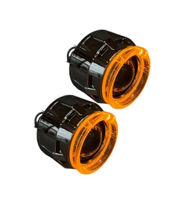 2.5 İNÇ Bİ XENON MERCEK + C3 MODEL TURUNCU KAPAK