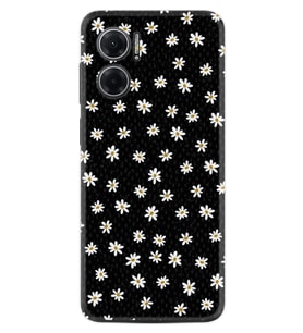 Xiaomi Redmi Note 11E Kılıf Resimli Desenli Silikon Platinium Series Papatyalar 1866