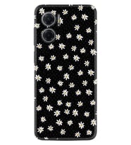 Xiaomi Redmi Note 11E Kılıf Resimli Desenli Silikon Platinium Series Papatyalar 1866
