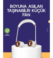 Katlanabilir Asılabilir Fan Usb Şarjlı 3 Kademeli Sessiz