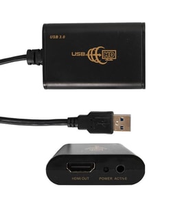 USB 3.0 TO HDMI Görüntü Çevirici Adaptör Audio Ses Çıkışlı 40Cm Kablo (4767)