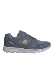 Lutton 2510 Unisex Füme Bağcıklı File Yürüyüş Koşu Büyük Numara Spor Ayakkabı 45 46 47 48