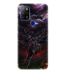 Omix X300 X500 X400 X600 X700 Kılıf Desemli Silikon Dark Deer 1786